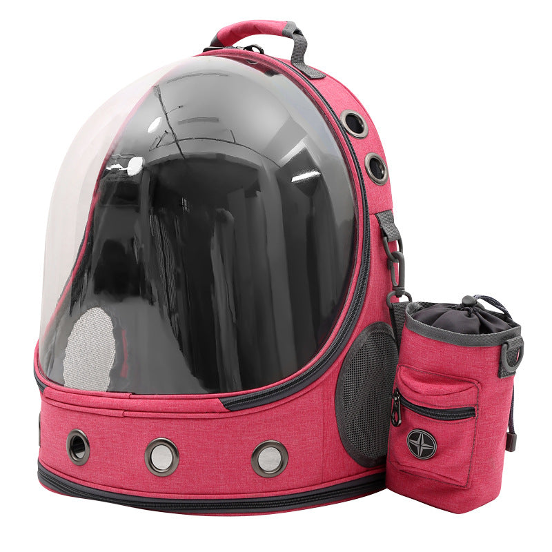 Transparent Space Capsule Pet Bag