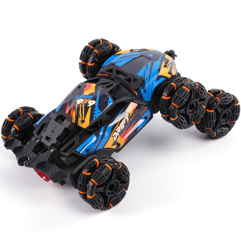 Children's Six-wheel Swing Arm High-speed Drift Off-road Vehicle Remote Control Car Toy