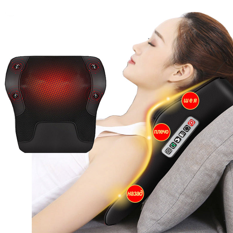 Neck Infrared Kneading Heating Smart Home Office Massage Pillow